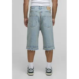 2y studios Joran Open Hem Baggy Shorts Blau 33