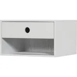 Woood Hängenachtschrank Nancy 30 x 30 x 20 cm Grau
