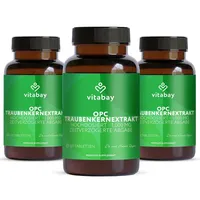 Vitabay OPC Traubenkernextrakt hochdosiert Kapseln 360 St.
