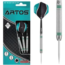 BULL'S Artos AR1 Steeldart, Mint 80% Tungsten (24 g),