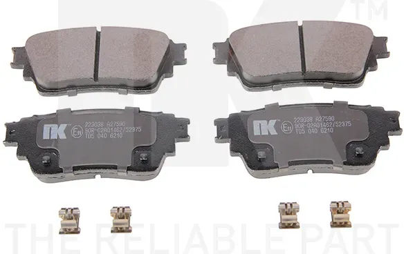 NK Bremsbelagsatz, Scheibenbremse 223038 für MITSUBISHI