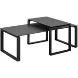 MID.YOU ACTONA GROUP Schwarz Metall 115 x 55 x 37,5 cm