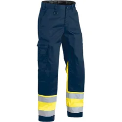 Warnschutz Bundhose marine/gelb Gr.C56 HIGH VIS 1564-1811-8933