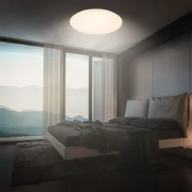 B.K.Licht Led Deckenlampe Deckenleuchte Dimmbar Fernbedienung Cct Wohnzimmer Ultra hell