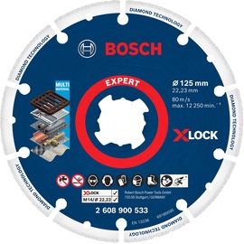 Bosch X-Lock Expert Diamond Metal 125 x 22,23 mm 2608900533