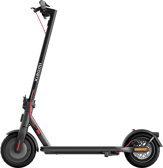 Xiaomi Electric Scooter 4 (DE) Faltbarer E‑Scooter aus Luftfahrtaluminium mit Straßenzulassung und Appanbindung (max. 20km/h, Lange Reichweite, breite Luftreifen, duales Bremssystem, LED-Display)