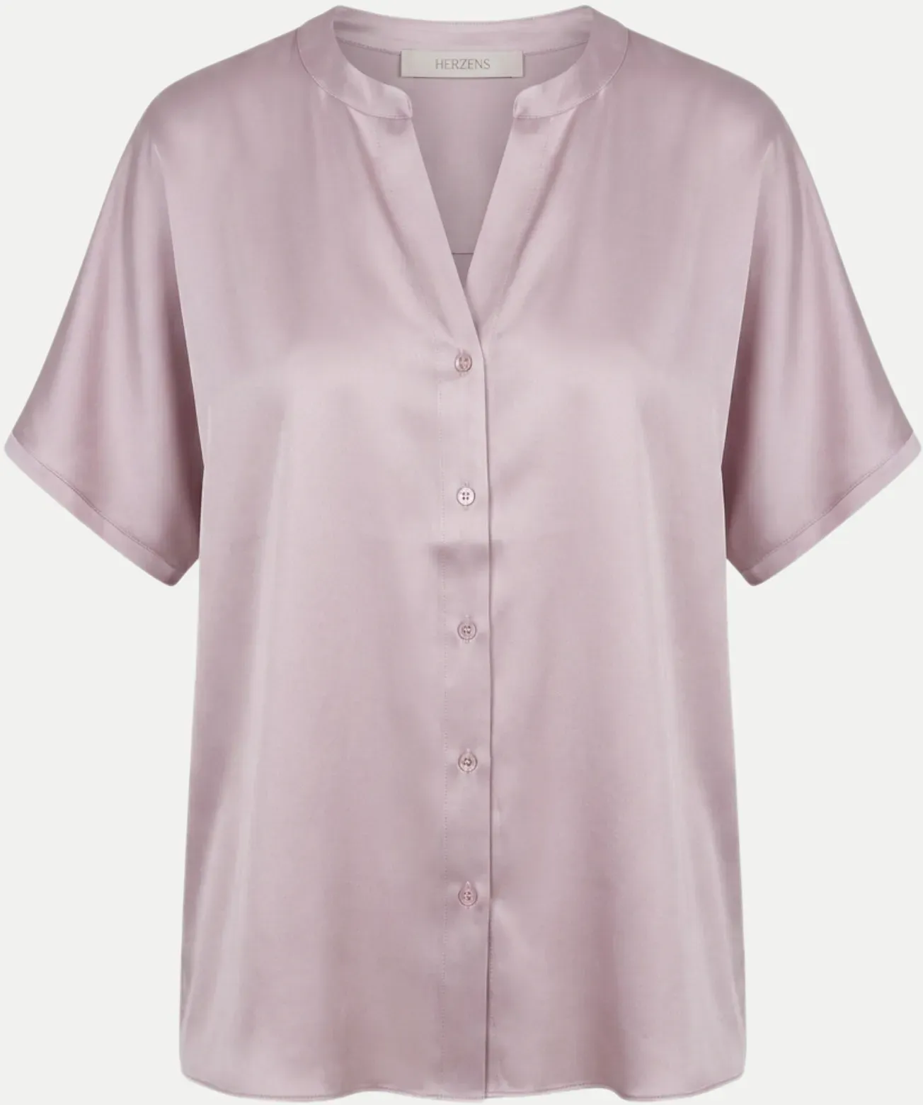 Bluse 1/2 Arm mit Seidenanteil Rosa 38
