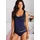 vivance active by lascana Unterhemd Blau/Schwarz 48/50