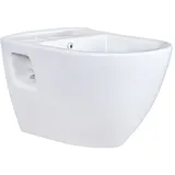 Creavit Design Hänge WC mit WC-Sitz Weiß