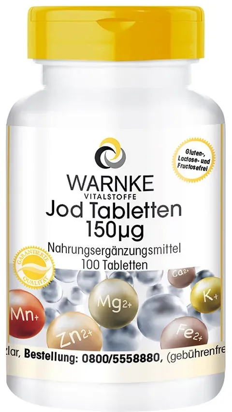 warnke jod tabletten 100
