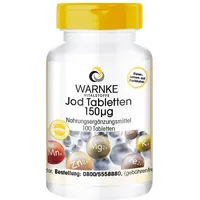 Warnke Vitalstoffe GmbH Jod 150 μg Tabletten 100 St.