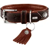 Hunter Cody Halsband d-braun/cognac S