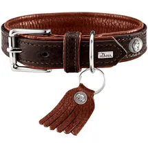 Hunter Cody Halsband d-braun/cognac S