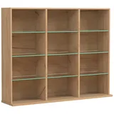 VCM Holz CD DVD Standregal Bücherregal Raumteiler Deko Regal Zilas L