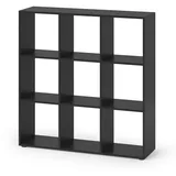Vicco Raumteiler Nove, Schwarz, 104 x 108 cm