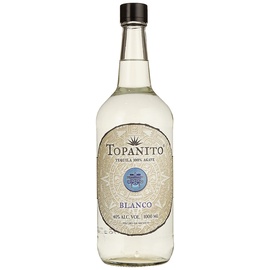 Topanito Blanco Tequila 100% Agave 40% Vol. 1l