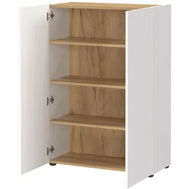 Germania GW-Alviano 74 x 105 x 33 cm weiß / weiß