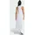 adidas Shirtkleid Grau/Weiß L