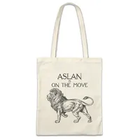 Urban Backwoods Aslan Is On The Move Stofftasche Farbe: