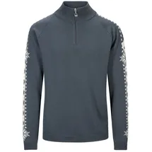 Dale of Norway Geilo Pullover Steel / Off White L