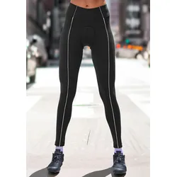 Vivance active Radhose, mit Gesäßpolster, Radsport Vivance active schwarz XL (48/50)