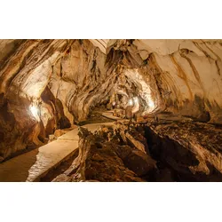 Fototapete PAPERMOON "Höhle", bunt, B:5,00m L:2,80m, Vlies, Tapeten