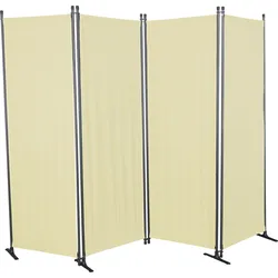 Paravent "TOPSELLER", beige, B:170cm H:165cm, Kunststoff, ANGERER FREIZEITMÖBEL, Stellwände, (B/H): ca. 170x165 cm, Wasser- und schmutzabweisende Beschichtung