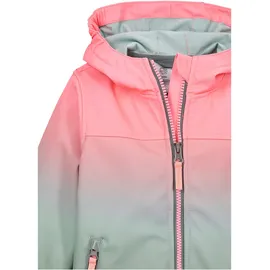 KILLTEC FIRST INSTINCT by killtec Kinder Softshelljacke/Outdoorjacke mit Kapuze FIOS 5 MNS SFTSHLL JCKT, 86/92, in Pink hellpink,