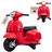 Lemodo Vespa Kinder Elektrofahrzeug Elektro Motorrad rot