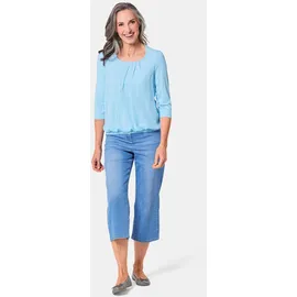 GOLDNER Chiffon-Shirt blau 25