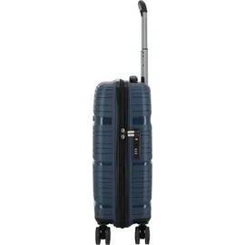 d & n Travel Line 4300 4-Rollen Cabin 55 cm / 36 l blau