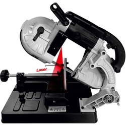 Bandsäge MBS 100-1 710W mit Linienlaser für Schnitte von 0° bis 45°