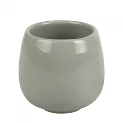 TABLE PASSION Keramikbecher Bollo grau 20 cl x2