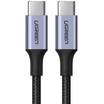 UGREEN Kabel USB Typ C - Usb Typ C 5 A 100 W Power Delivery Quick Charge 3.0 Fcp 480 Mbps Kabel grau 1m