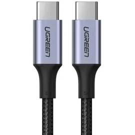 UGREEN Kabel USB Typ C - Usb Typ C 5 A 100 W Power Delivery Quick Charge 3.0 Fcp 480 Mbps Kabel grau 1m