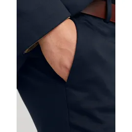JACK & JONES Anzughose »JPRJAXON Businesshose mit mittlerer Bundhöhe« unifarben, modisch, slim fit, Materialmix