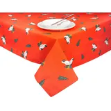 Excelsa Tischdecke Ready for Christmas 140 x 180 cm Rot