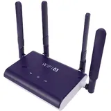 4G 5G CPE-Router, LTE-WLAN-Router mit SIM-Kartensteckplatz und 4 Antennen für Verschiedene Geräte