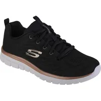 SKECHERS GRACEFUL GET CONNECTED Schwarz-Rose-Gold, Farbe:schwarz, EU - 41 EU