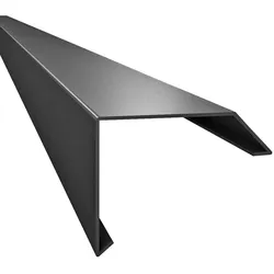 Dachrandprofil ISOS | Aluminium | Länge 1,95 m | Anthrazitgrau matt
