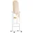 CLP Standspiegel Evoir 39 x 151 cm Weiß