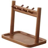 Sharplace Schlüsselhalter für den Eingangstisch, Schlüsselbrett aus Holz, praktisches nordisches, stabiles Ablagefach, Schmuck-Organizer-Ständer für die Kommode, Style D