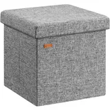 CASARIA CASARIA® Faltbarer Sitzhocker Grau