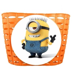 Bike Fashion Lenkerkorb Kinderfahrrad - Minions