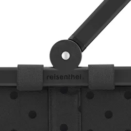 Reisenthel carrybag  frame glossy dots black