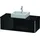 Duravit XSquare Waschtischunterschrank, 2 Schubkästen, schwarz hochglanz