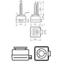 Philips Glühlampe, Fernscheinwerfer Xenon WhiteVision gen2 85415WHV2S1