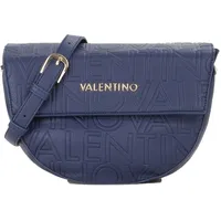 Valentino Pansy Flap Bag Schultertasche Synthetik Blue