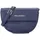 Valentino Pansy Flap Bag Schultertasche Synthetik Blue