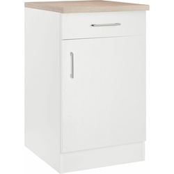 Unterschrank HELD MÖBEL „Utah“ Schränke Gr. B/H/T: 50 cm x 85 cm x 60 cm, weiß (weiß matt) Unterschränke Breite 50 cm